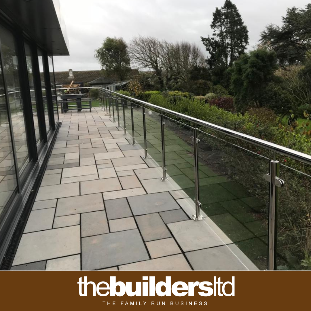 Glass Balcony built at Thurlstone, Devon